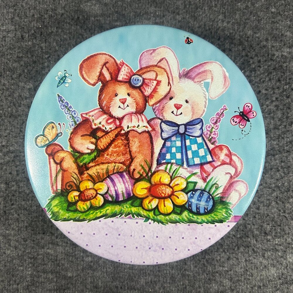 Vintage Easter Bunny Tin‎ Debra Jordan Bryan 2003